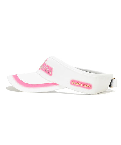 MARK&LONA WOMENS Blur Sign Spectrum Visor