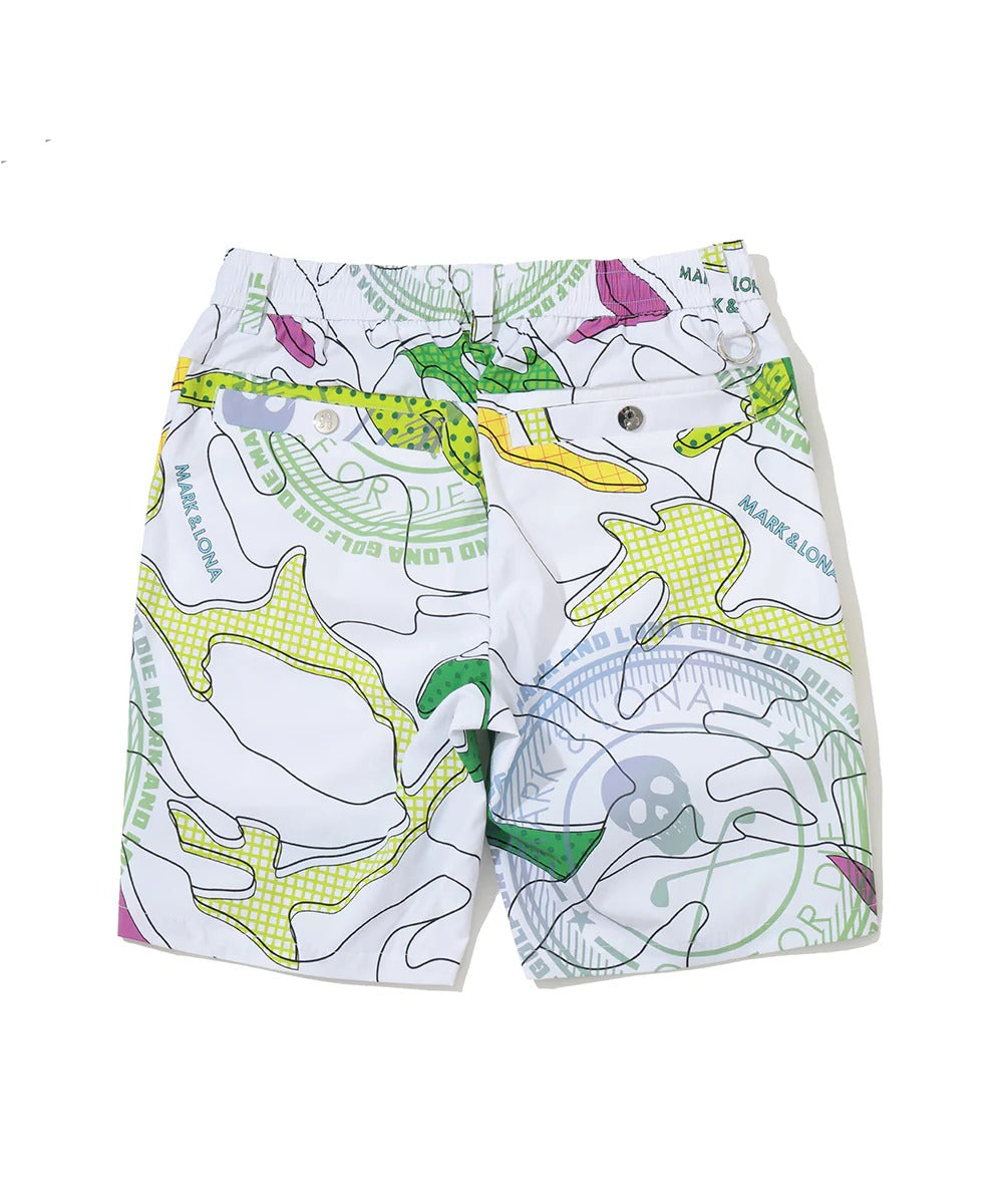 MARK&LONA MENS Axon Camo Performance Shorts