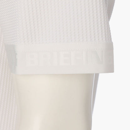 BRIEFING MENS CE MS WAFFLE NECK LOGO HIGHNECK RF
