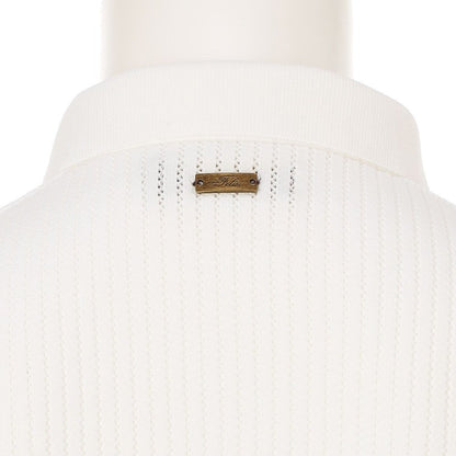 FELISI MENS MS EYELET STRIPE KNIT POLO