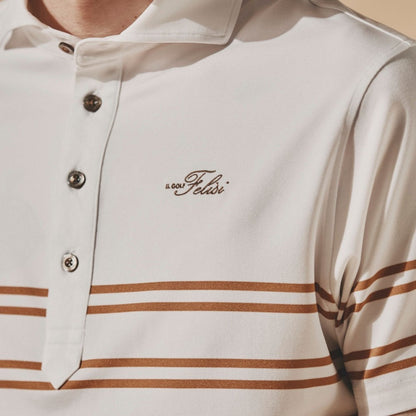 FELISI MENS MS DOUBLE STRIPE HORIZONTAL SHIRT