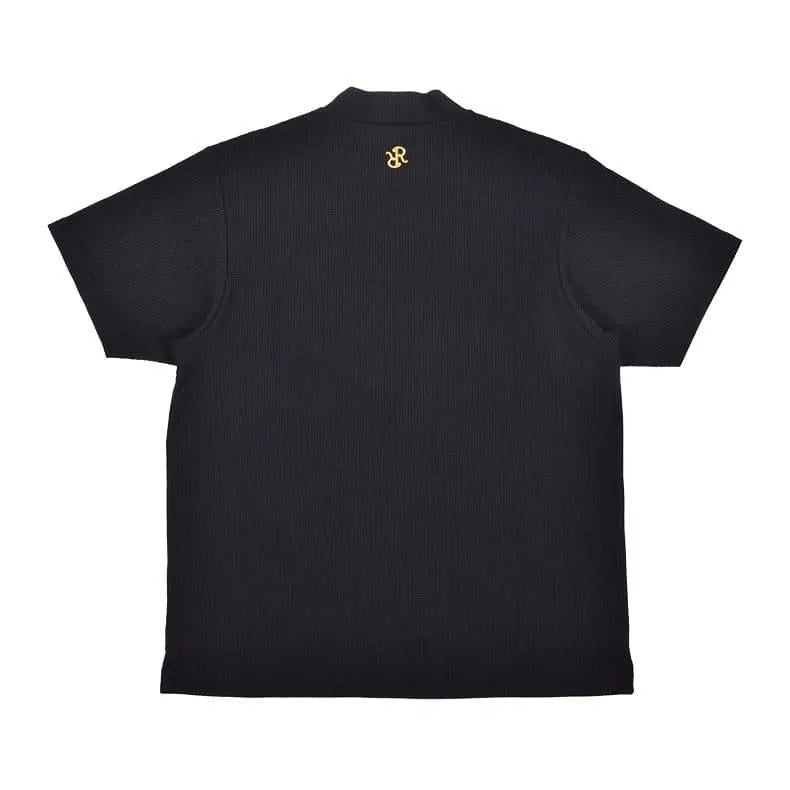 Resurrection MENS  Silicon Tag Waffle Mock Neck (Relax Fit)