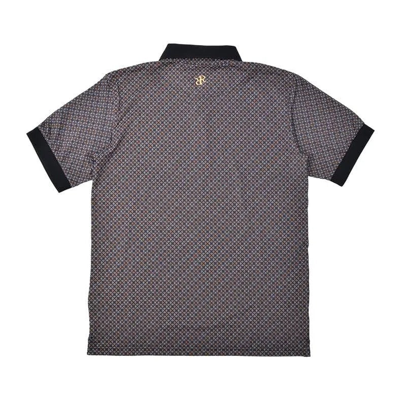 Resurrection MENS Shippo Pattern Polo Shirt