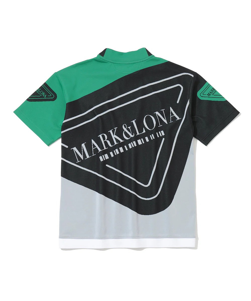MARK&LONA MENS Mock-neck T-shirt