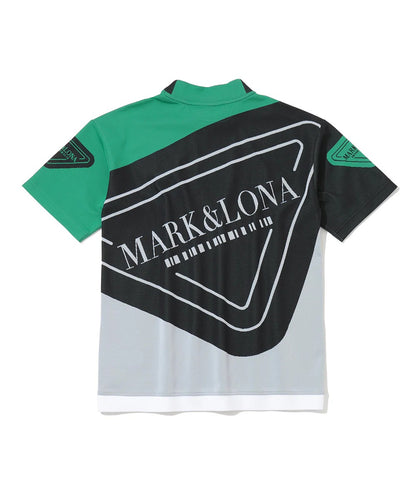 MARK&LONA MENS Mock-neck T-shirt