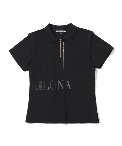 MARK&LONA WOMENS Zip-up Polo Shirt