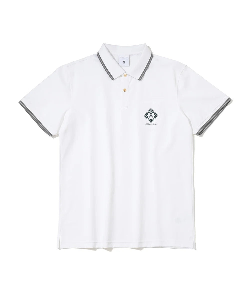 MARK&LONA MENS Stela Patch Pocket Stretch Piqué Polo