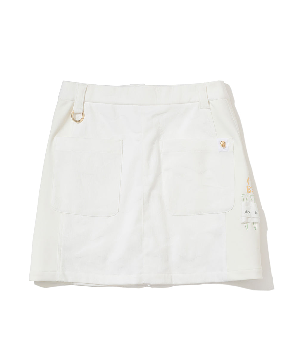 MARK&LONA WOMENS Gauge Hybrid Camo Jacquard Skirt