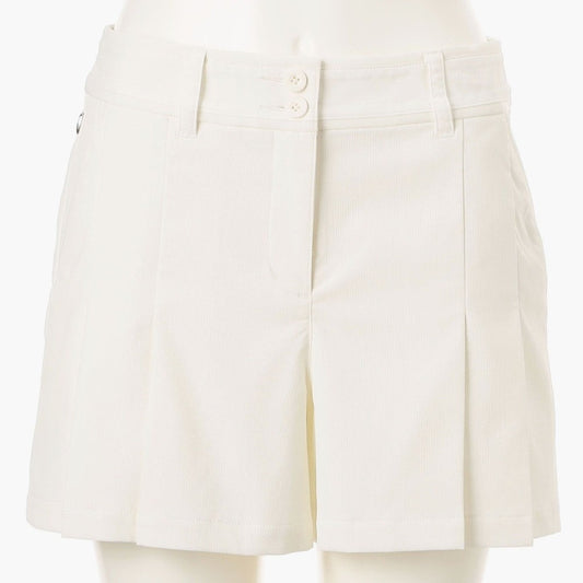 BRIEFING WOMENS WS STRIPE PLEATED SHORT PANTS