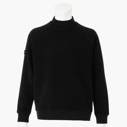 BRIEFING MENS HOL MS STITCH LOGO FAKE LAYERED HIGHNECK