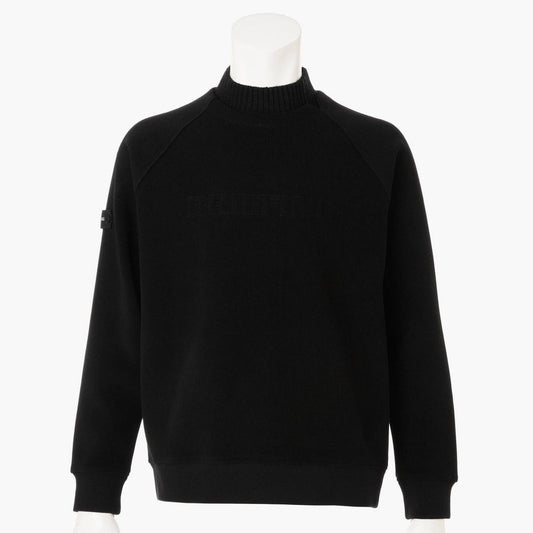 BRIEFING MENS HOL MS STITCH LOGO FAKE LAYERED HIGHNECK