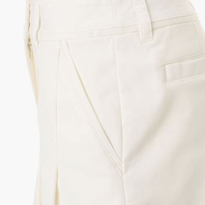 BRIEFING WOMENS WS STRIPE PLEATED SHORT PANTS