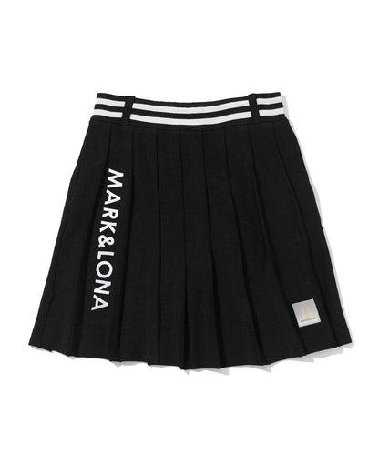 MARK&LONA WOMENS Luminous Pleated Knit Skirt