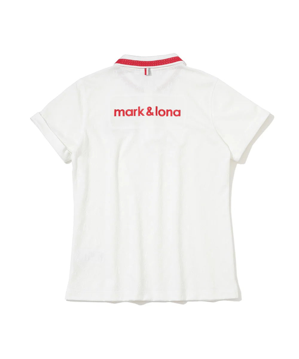 MARK&LONA WOMENS Adamant Jacquard Polo