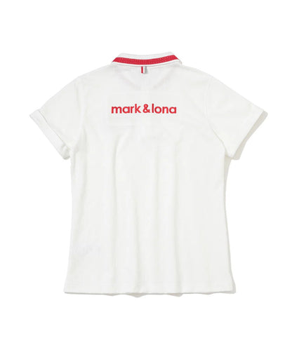 MARK&LONA WOMENS Adamant Jacquard Polo