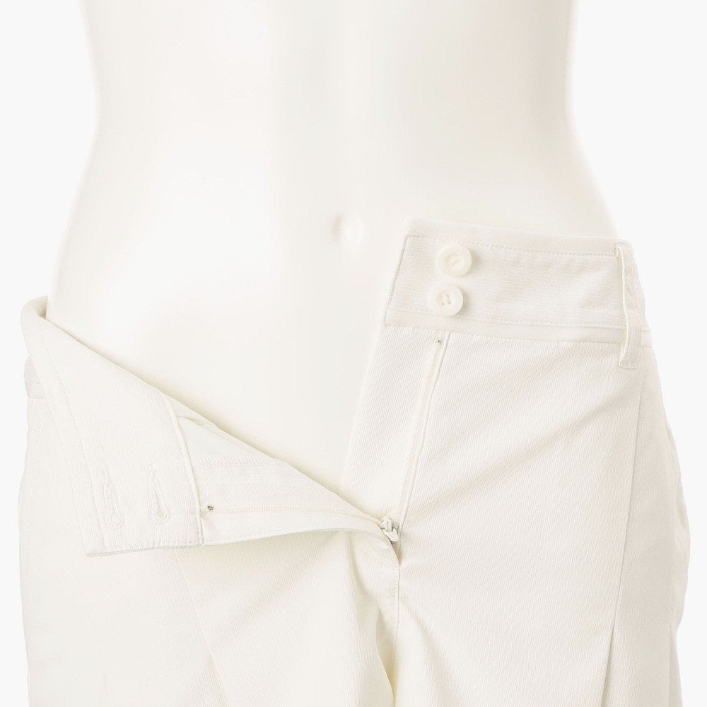 BRIEFING WOMENS WS STRIPE PLEATED SHORT PANTS