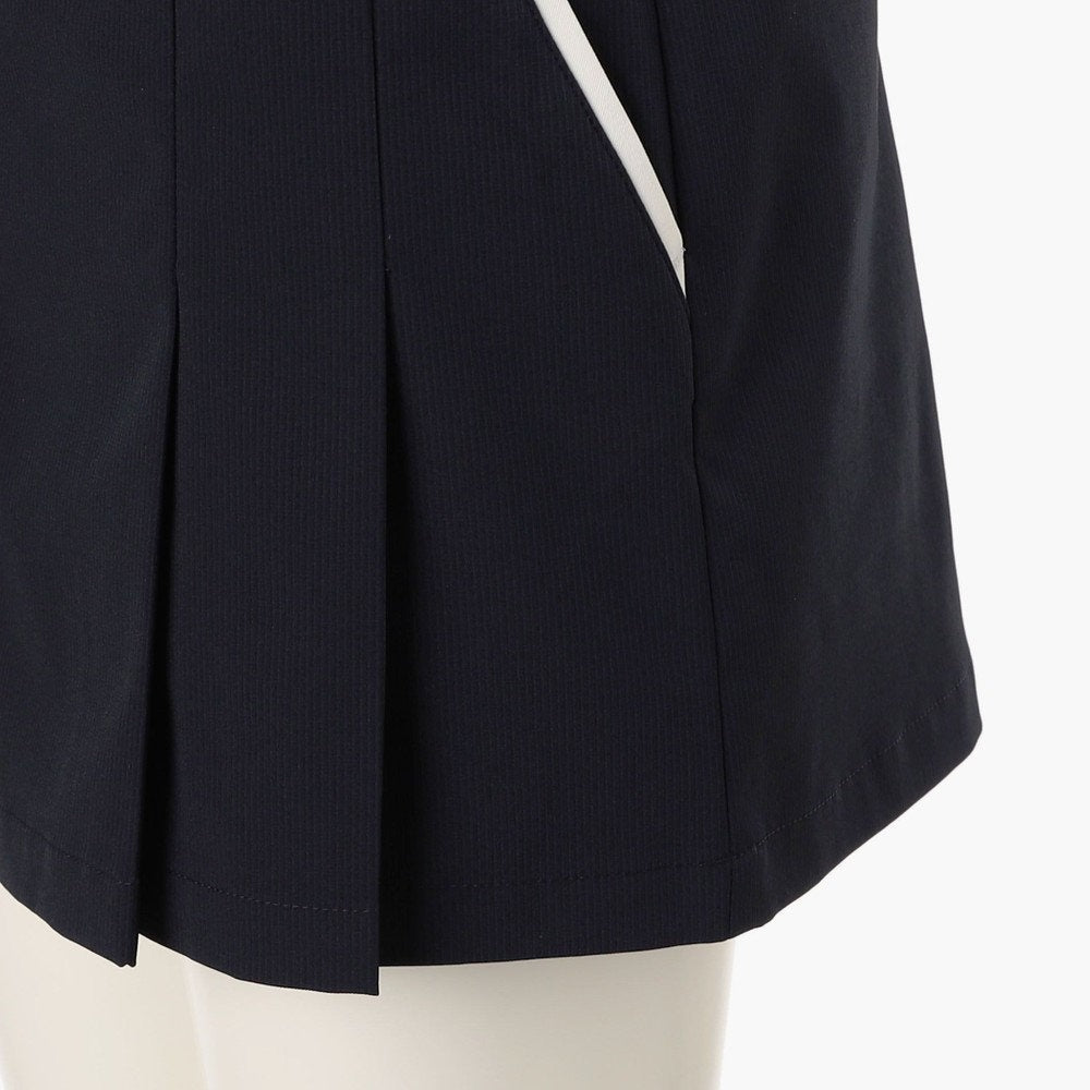 BRIEFING WOMENS WS STRIPE PLEATED SHORT PANTS