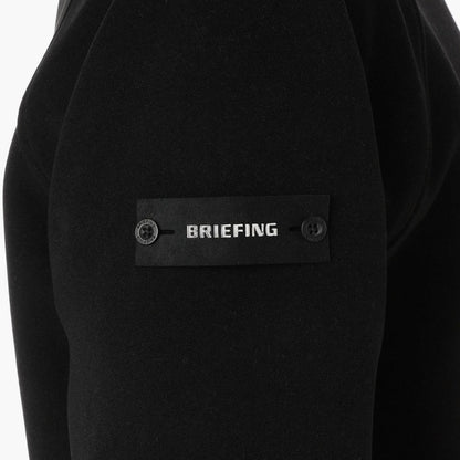 BRIEFING MENS HOL MS STITCH LOGO FAKE LAYERED HIGHNECK