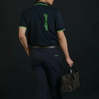 Resurrection MENS Neon Logo Polo Shirt