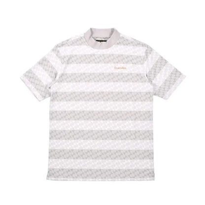 Resurrection MENS GM Striped Jagard Mock Neck