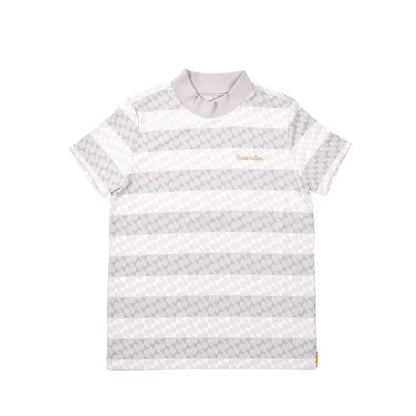 Resurrection WOMENS GM Striped Jagard Mock Neck