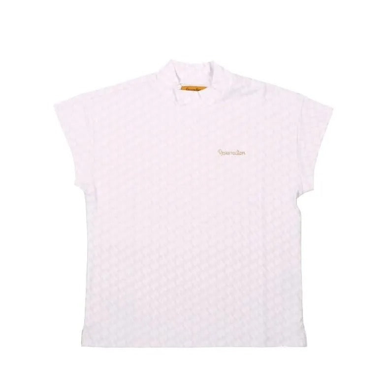 Resurrection WOMENS GM Print Mock Neck (Relaxed Fit)