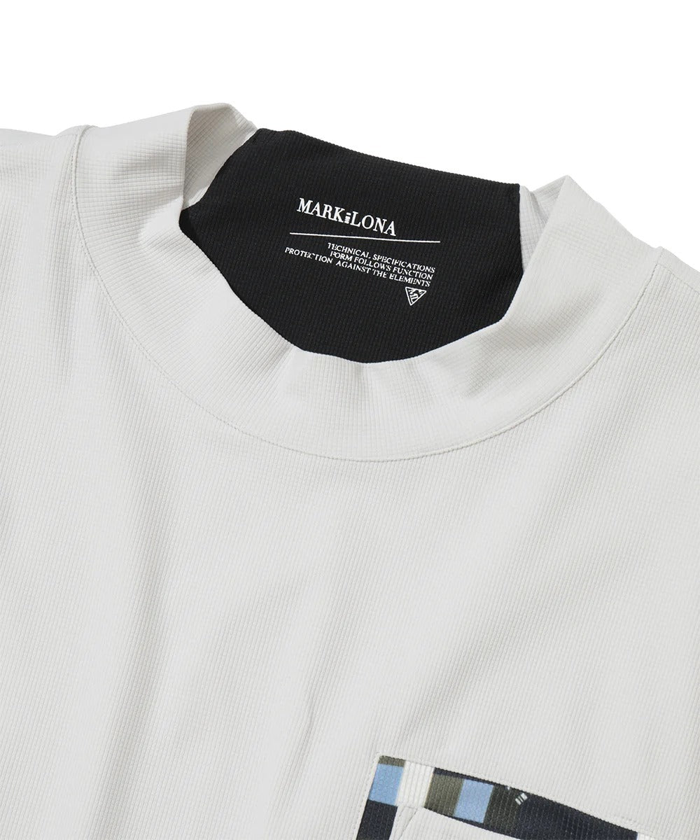 MARK&LONA MENS Mock-neck T-shirt
