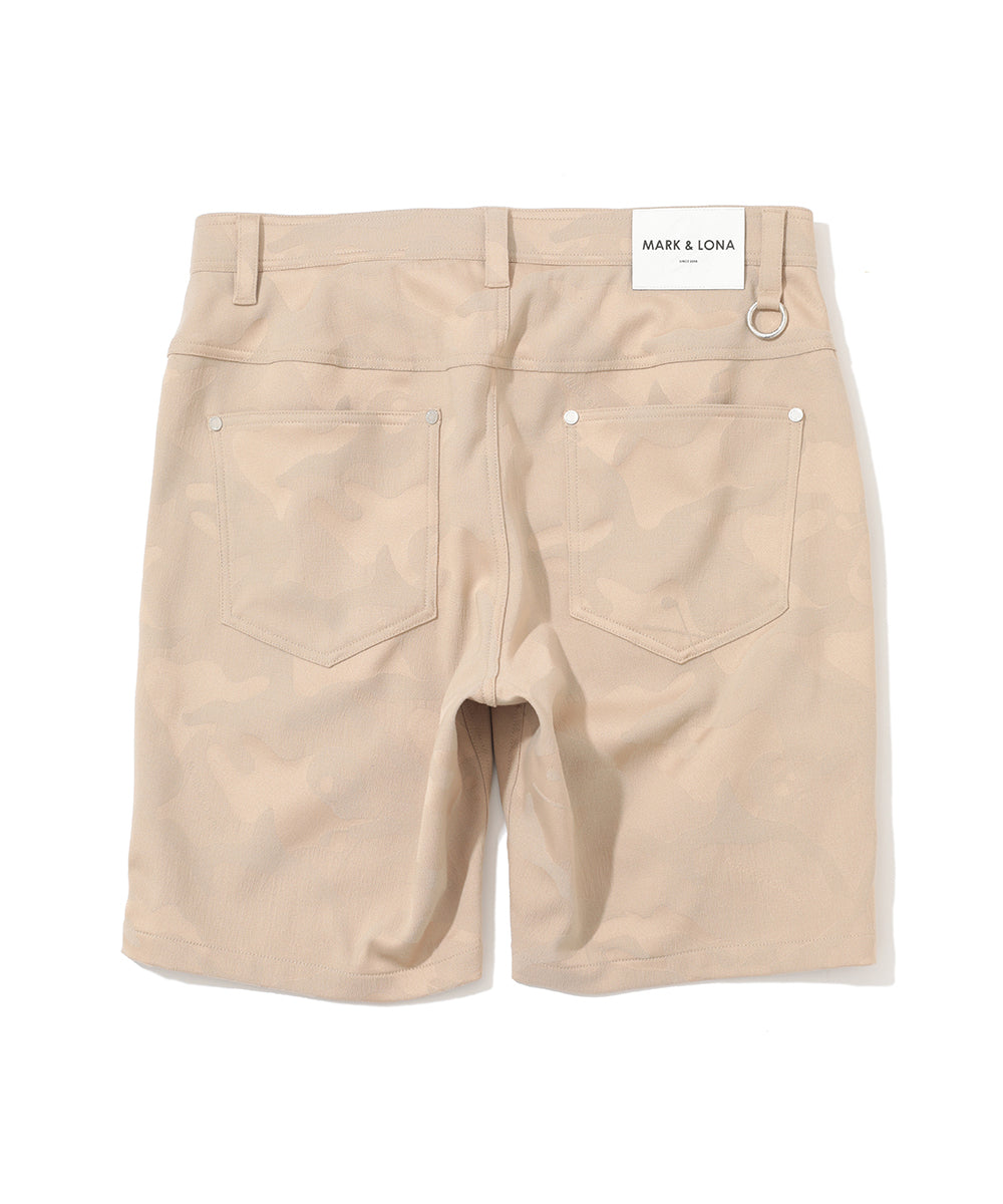 MARK&LONA MENS Gauge Utility Camo Jacquard Shorts