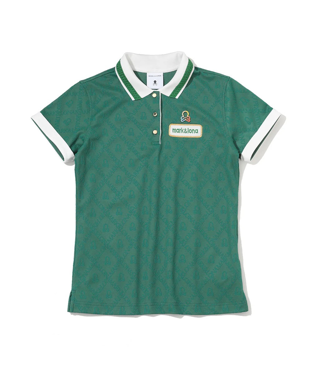 MARK&LONA WOMENS Adamant Jacquard Polo