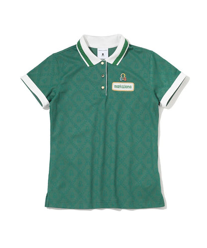 MARK&LONA WOMENS Adamant Jacquard Polo