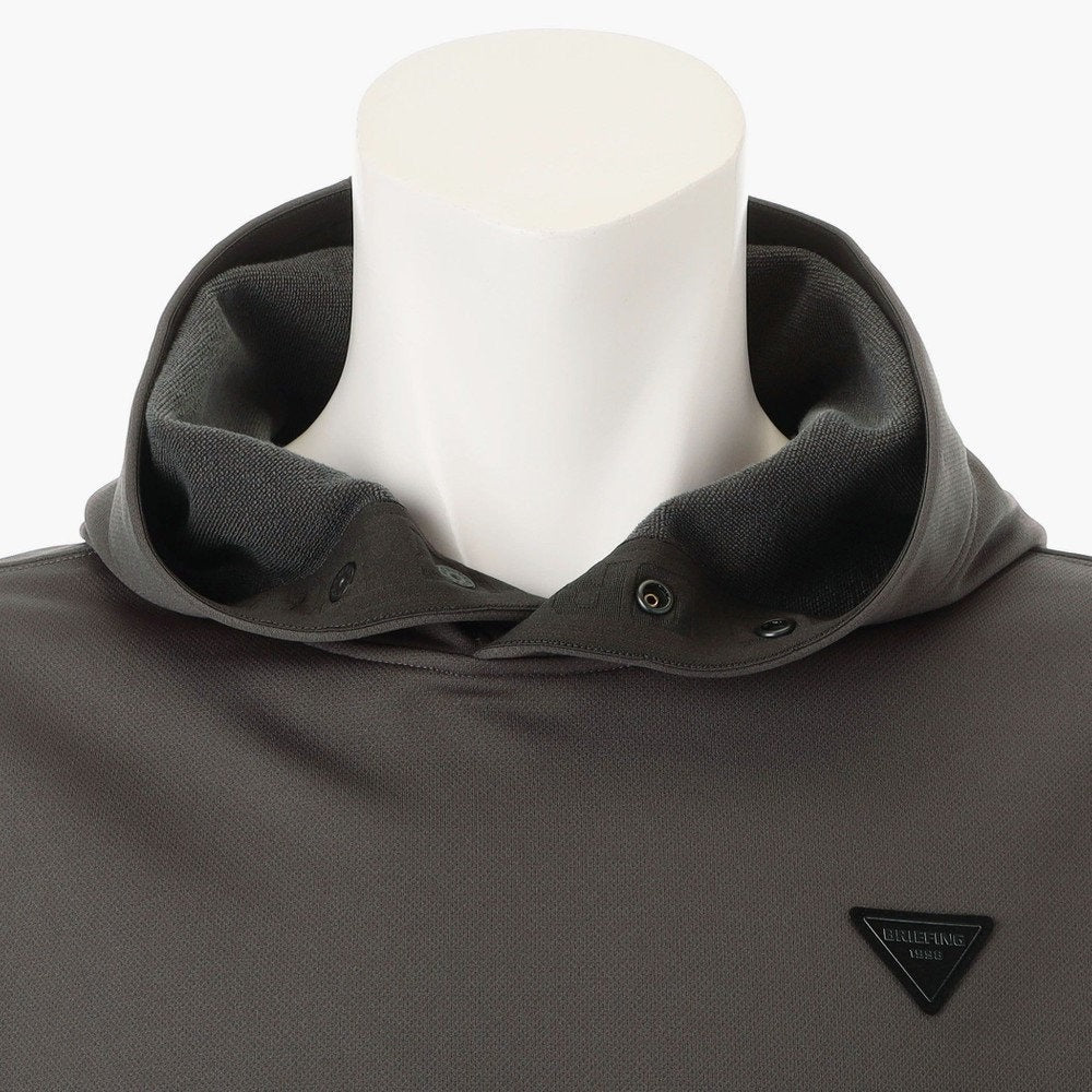 BRIEFING MENS LA MS BACK PILE HOODIE