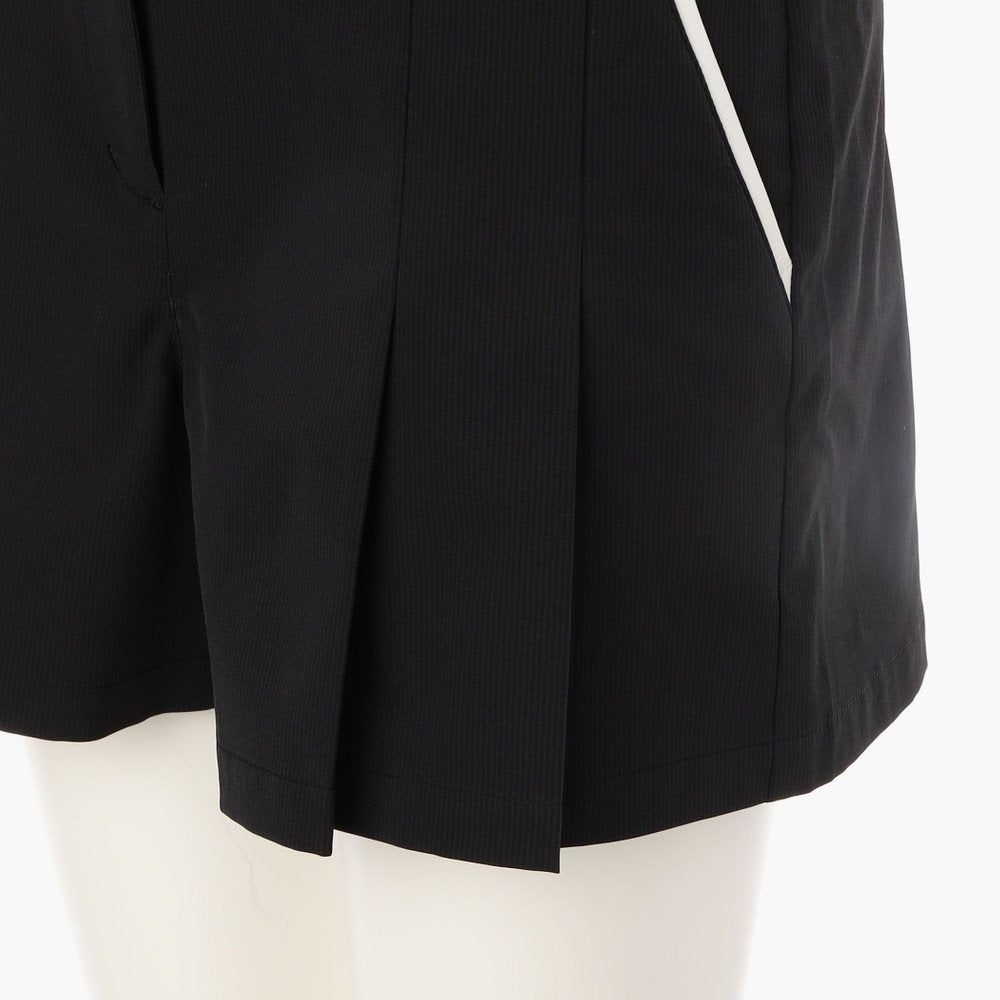 BRIEFING WOMENS WS STRIPE PLEATED SHORT PANTS