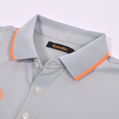 Resurrection MENS Neon Logo Polo Shirt