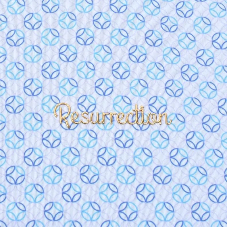 Resurrection MENS Shippo Pattern Polo Shirt