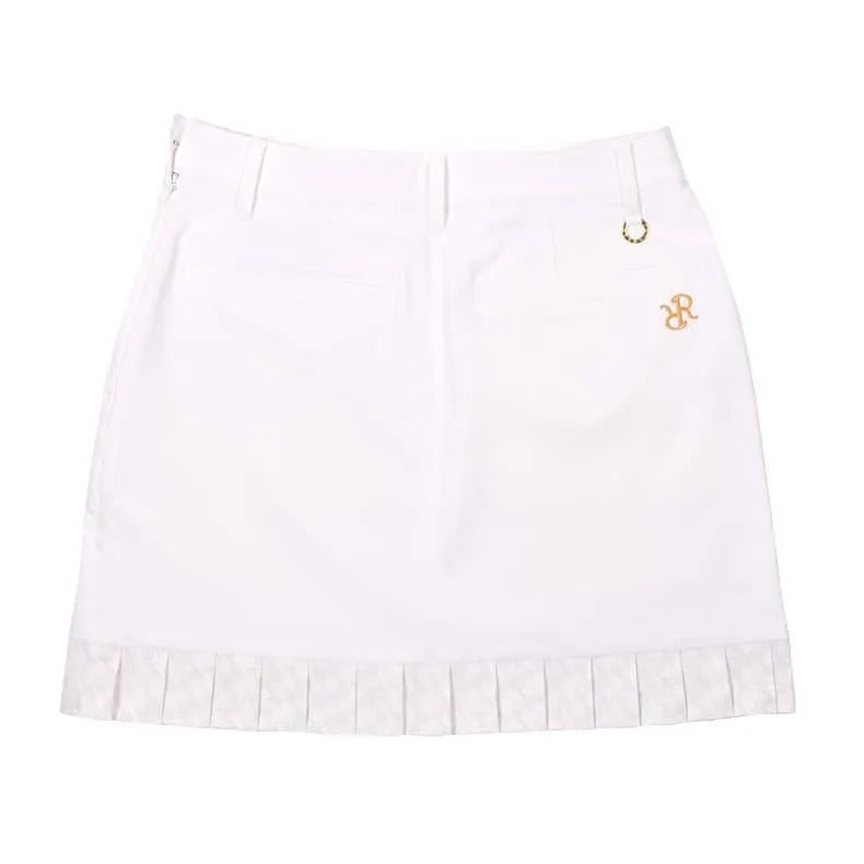 Resurrection WOMENS GM Print Narrow Pleated Skirt