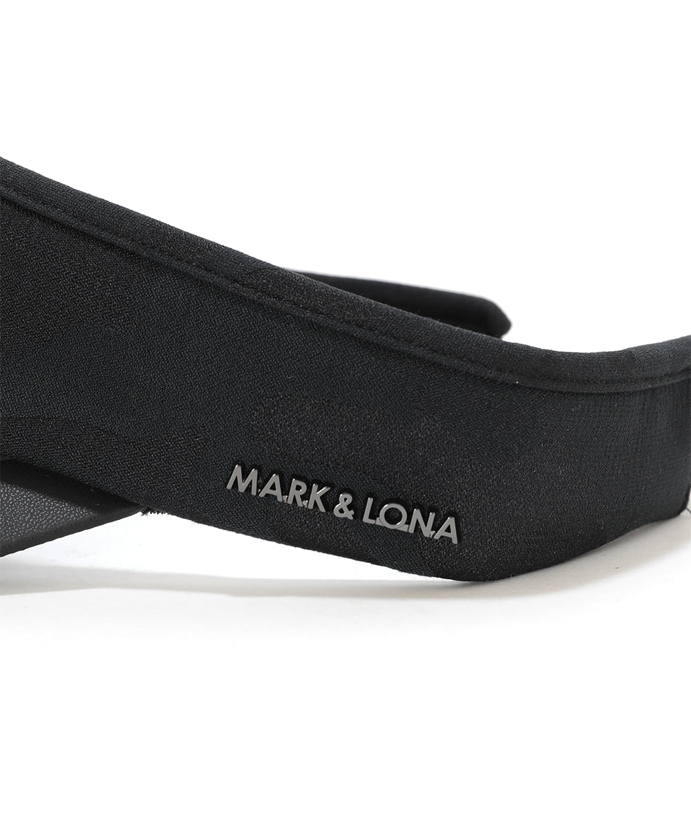 MARK&LONA MENS Gauge Camo Leather Trim Visor