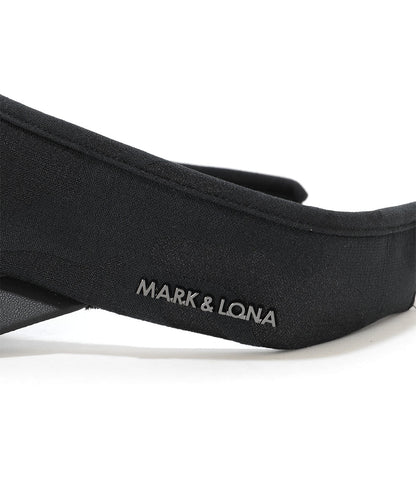 MARK&LONA MENS Gauge Camo Leather Trim Visor