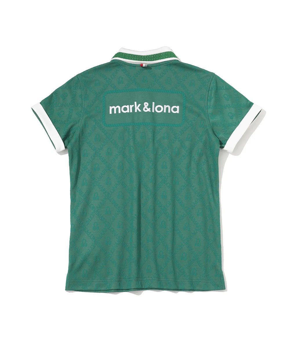 MARK&LONA WOMENS Adamant Jacquard Polo