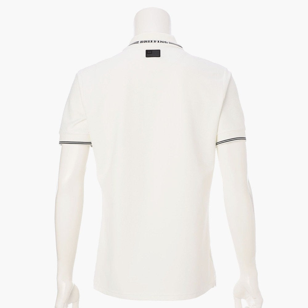 BRIEFING MENS MS MESH MINI LINE POLO