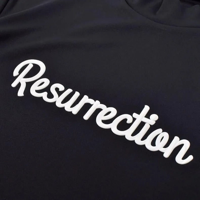 Resurrection MENS Silicone Logo Mock Neck