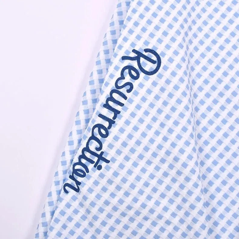 Resurrection WOMENS  Gingham Check Skirt Flared