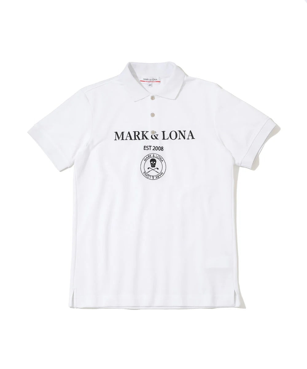 MARK&LONA MENS Gauge Camouflage Jacquard Polo