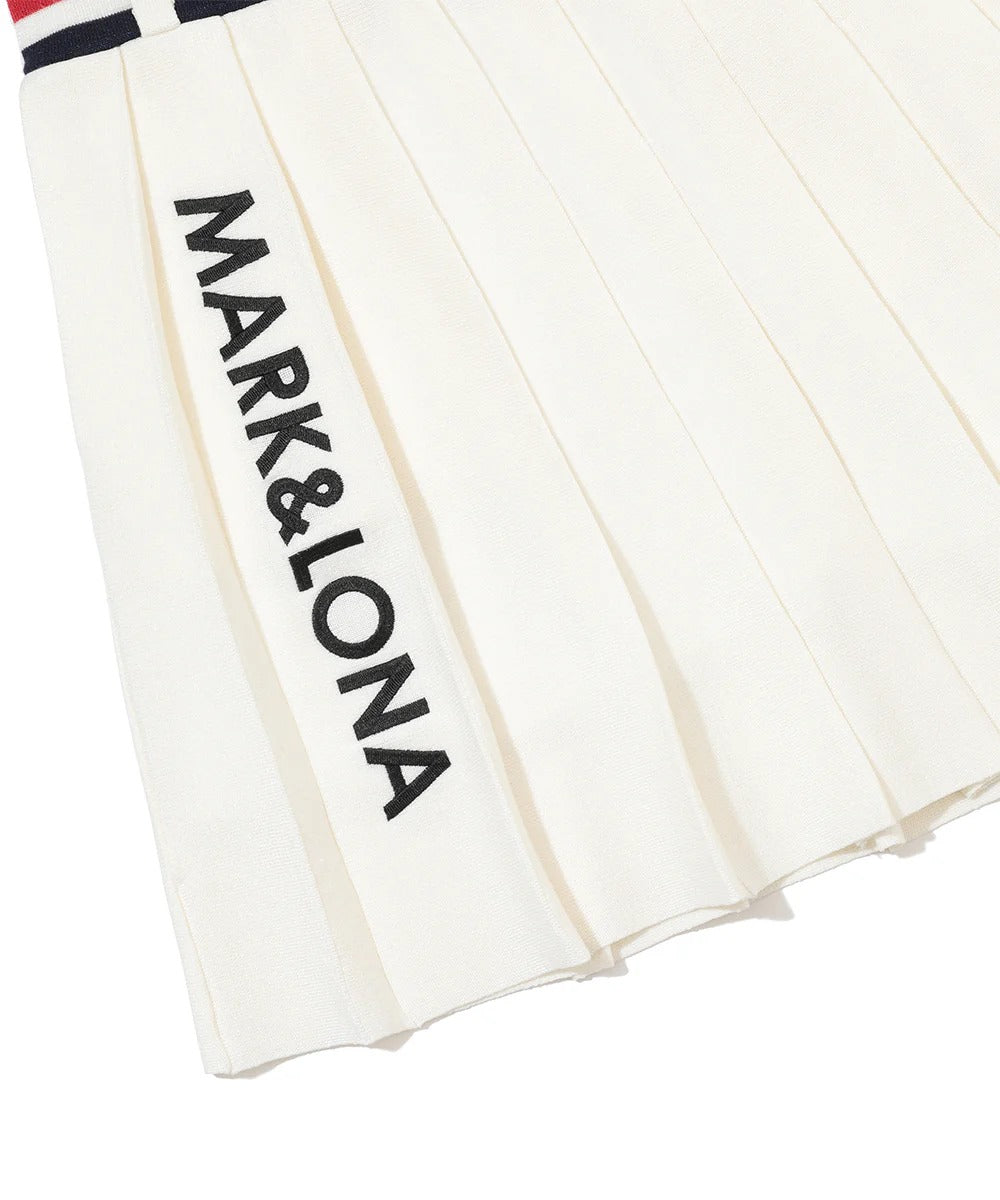 MARK&LONA WOMENS Luminous Pleated Knit Skirt