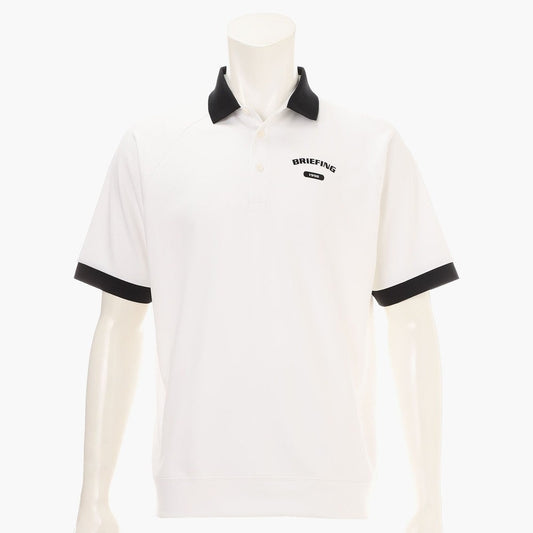 BRIEFING MENS MS COLLEGE LOGO POLO RF