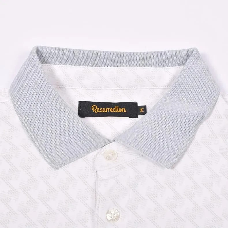 Resurrection MENS GM Print Polo Shirt