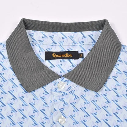 Resurrection MENS GM Print Polo Shirt