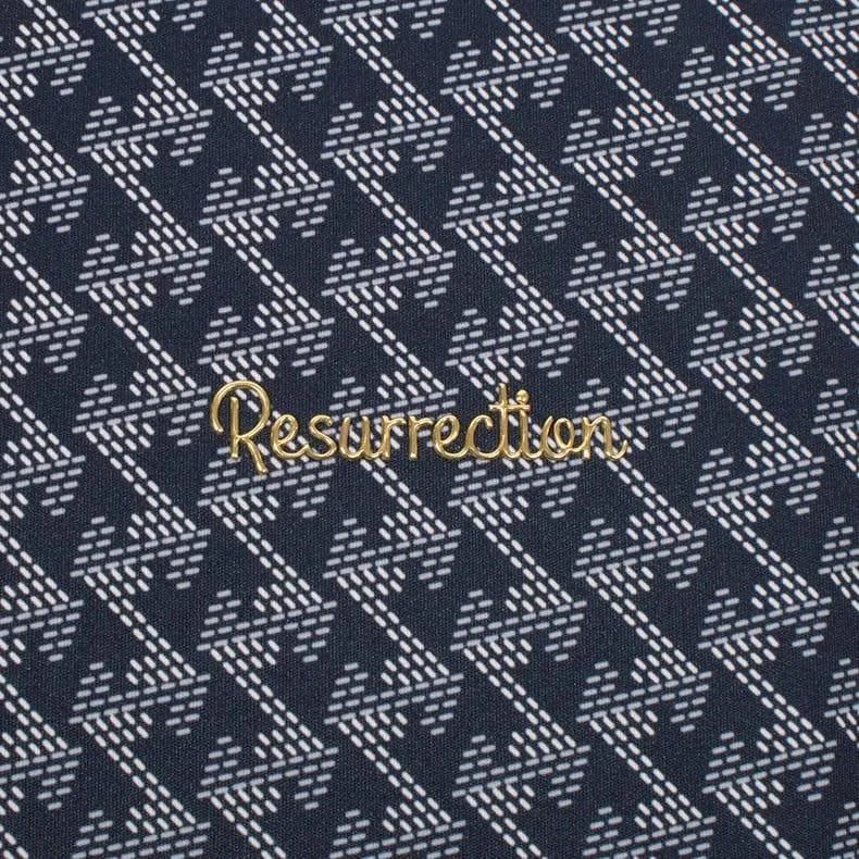Resurrection MENS GM Print Mock Neck