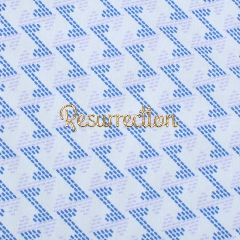 Resurrection WOMENS GM Print Mock Neck (Relaxed Fit)