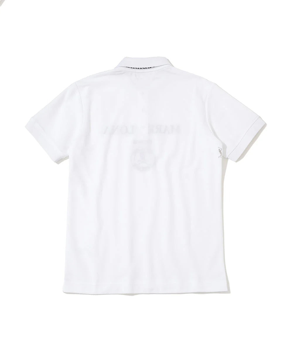 MARK&LONA MENS Gauge Camouflage Jacquard Polo
