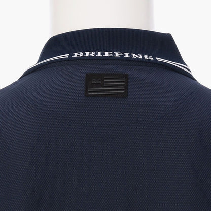 BRIEFING MENS MS MESH MINI LINE POLO